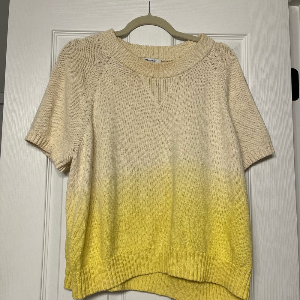 Madewell Beige Knit Pullover
